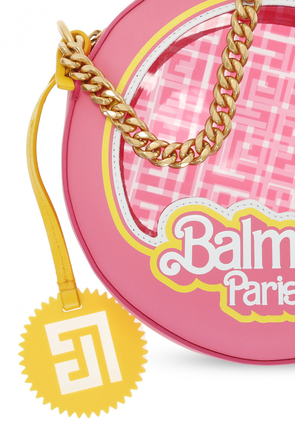 BALMAIN ロコフレトトッフハントルハック DN2FF827TNJS WIV BALMAIN - BH1 LE 44-CALFSKIN&LOGO / カーフスキン トート